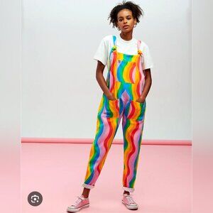 Lucy & Yak Rainbow Dungarees US 12
